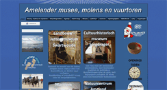 Desktop Screenshot of amelandermusea.eu